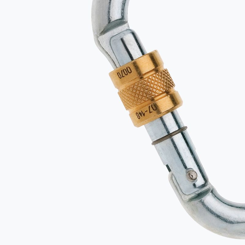 Carabiner EDELRID Steel HMS Screw silver 2