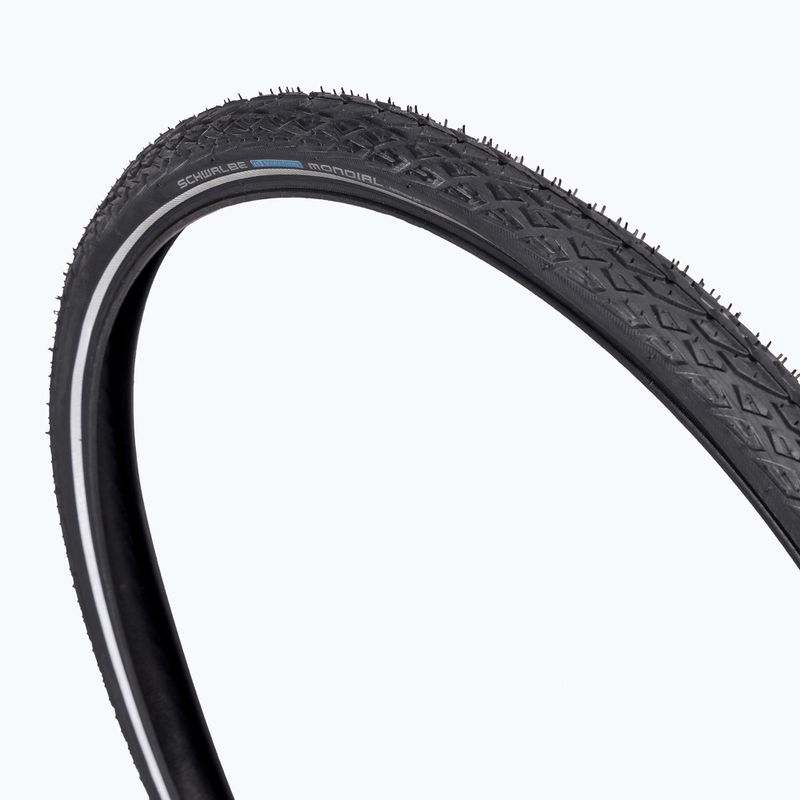 SCHWALBE Marathon Mondial Raceguard Addix wire black reflex bicycle tyre 2