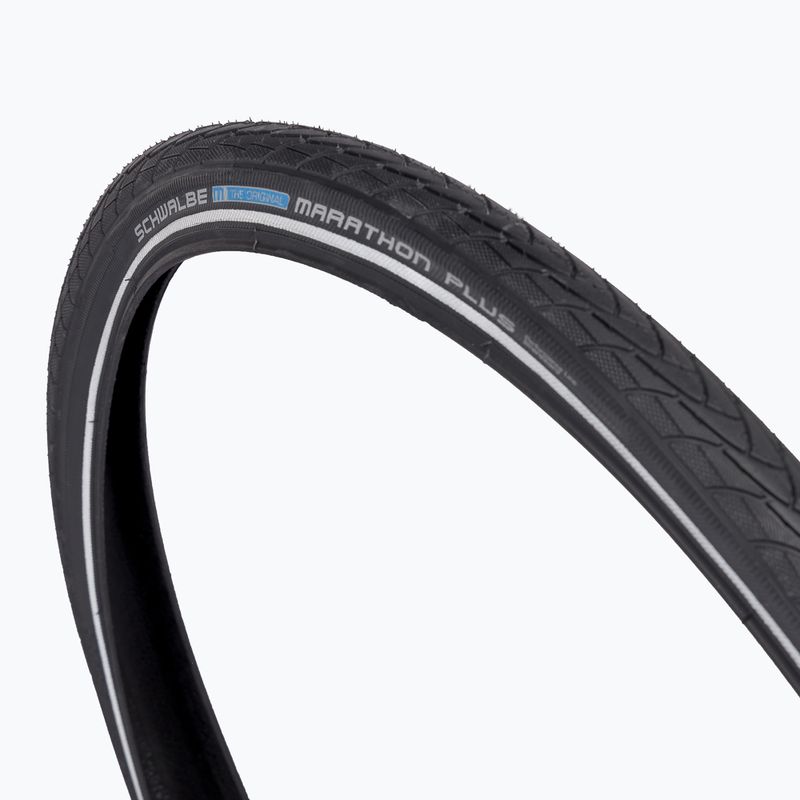 SCHWALBE Marathon Plus Smart Guard Addix wire black reflex bicycle tyre 2