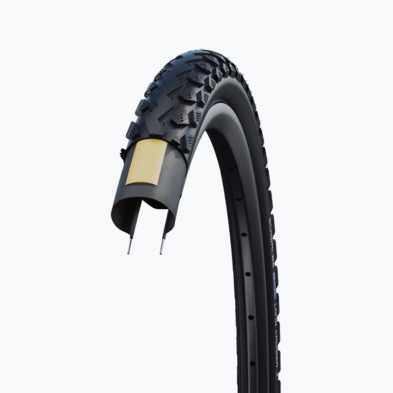 Bicycle tyre SCHWALBE Land Cruiser K-Guard SBC 24 x 2.00 black 6