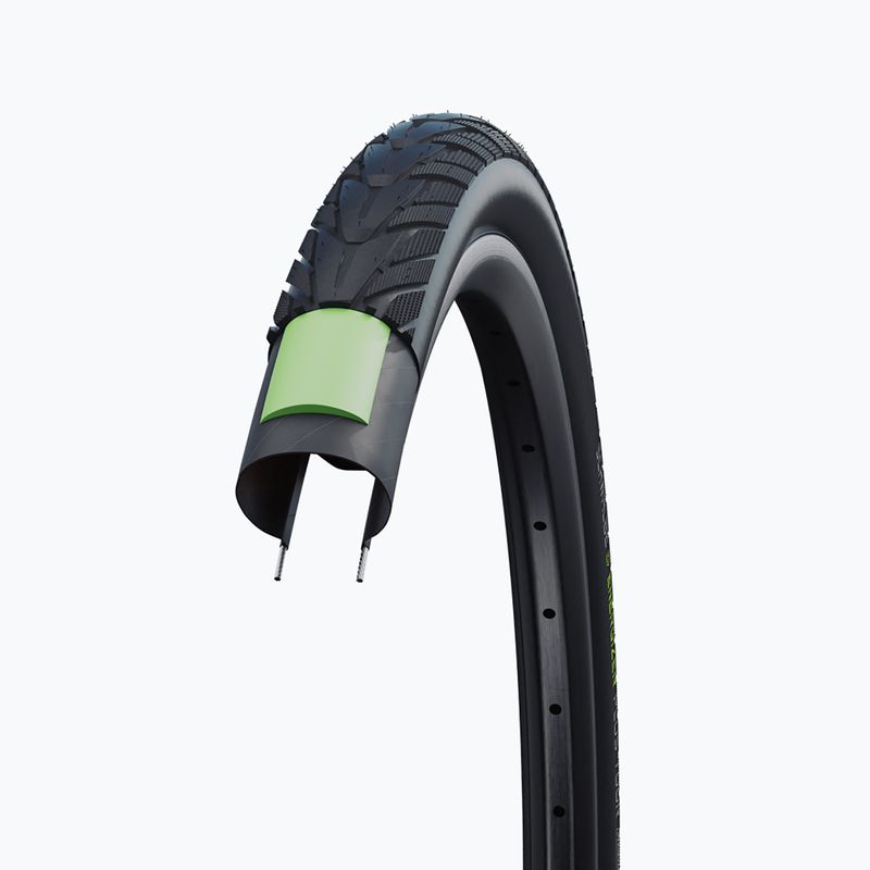 Bicycle tyre SCHWALBE Energizer Plus Green Guard Addix E 28 x 2.00 black reflex 5