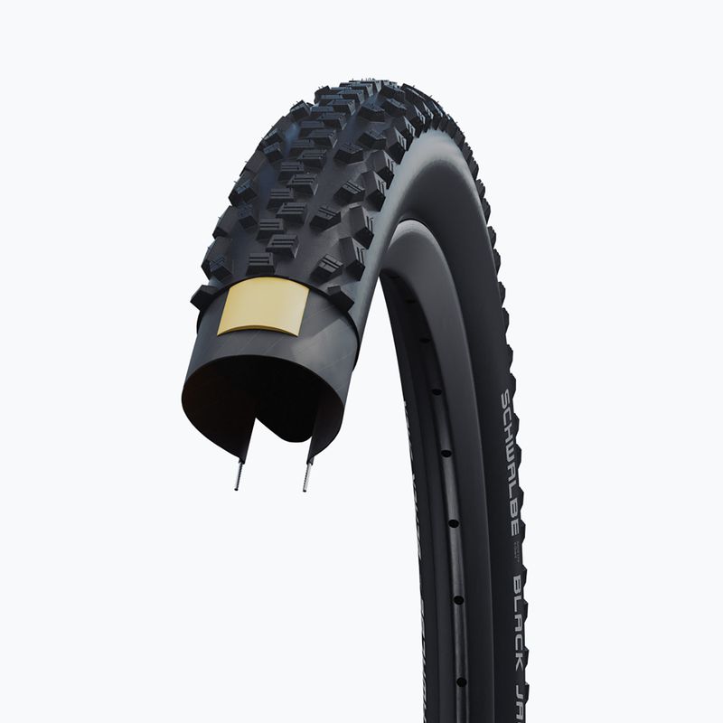 SCHWALBE bicycle tyre Black Jack K-Guard Black N Roll wire black 6