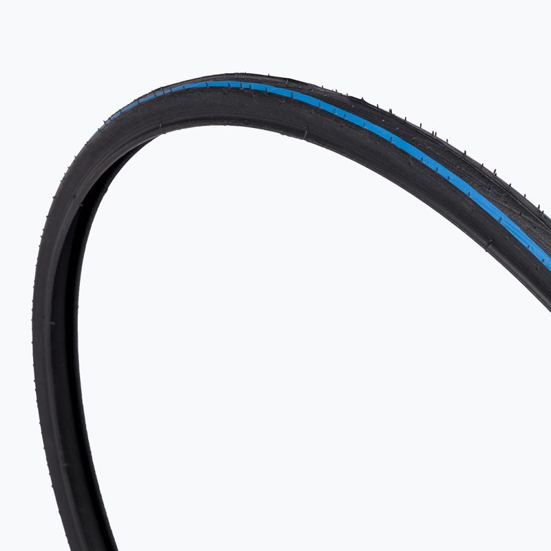 SCHWALBE Lugano II K-Guard Silica wire blue stripes bicycle tyre 2