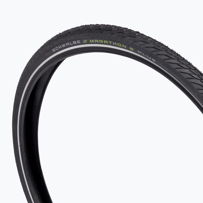 SCHWALBE Marathon E-Plus Smart Dualguard Addix E wire black reflex bicycle tyre