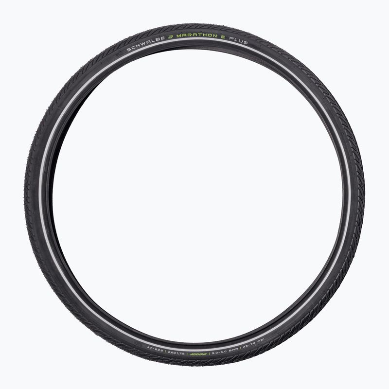 SCHWALBE Marathon E-Plus Smart Dualguard Addix E wire black reflex bicycle tyre 3