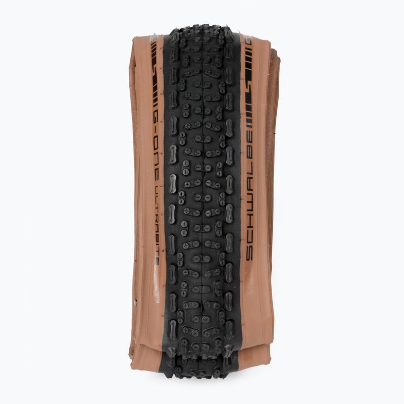 SCHWALBE G-One Ultrabite Raceguard Addix sk. bronze sidewall bicycle tyre 2