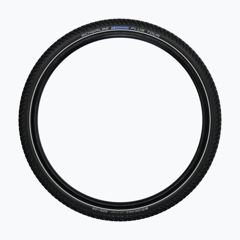 SCHWALBE Marathon Plus Tour Smart DualGuard Addix E 28 x 1.75 black reflex bicycle tyre 2