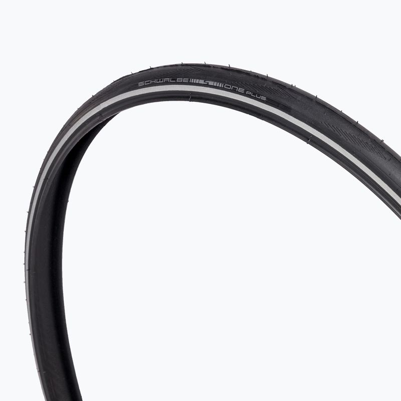 Bicycle tyre SCHWALBE One Plus Smart Guard Addix 700 x 28C black reflex 2