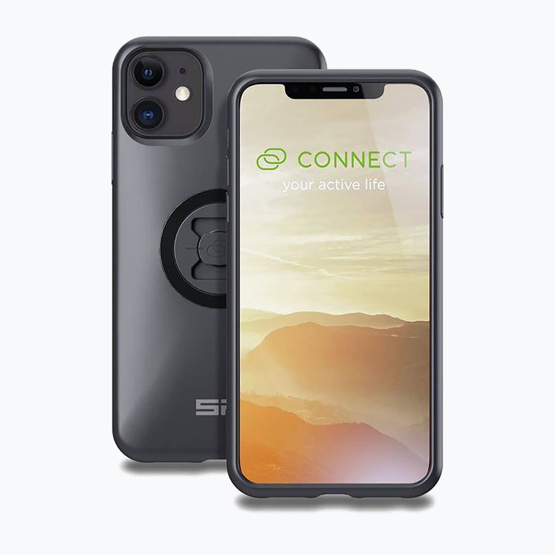 Case with bike mount SP CONNECT Bundle II Iphone 11 / XR black 55224
