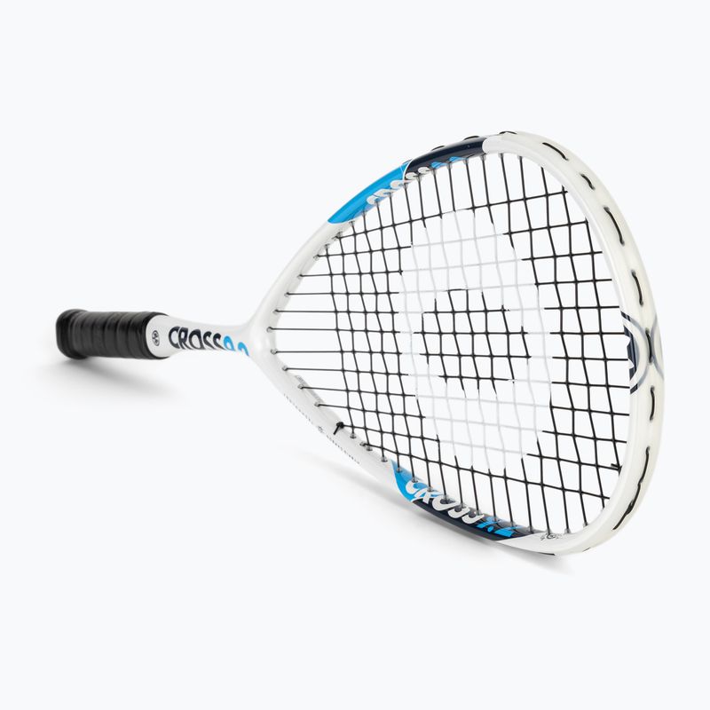 Squash racket Oliver Cross 9.2 white/blue 2