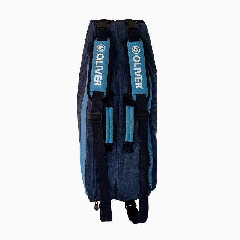 Squash bag Oliver Top Pro 6R blue/gray 3