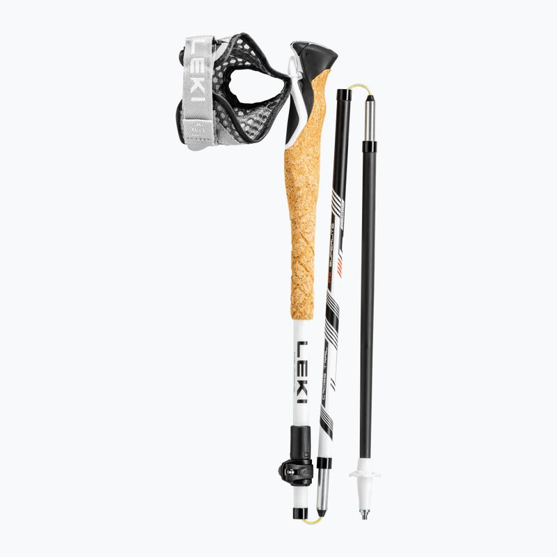 LEKI Cross Trail FX Superlite white/black trekking poles 65226801 6