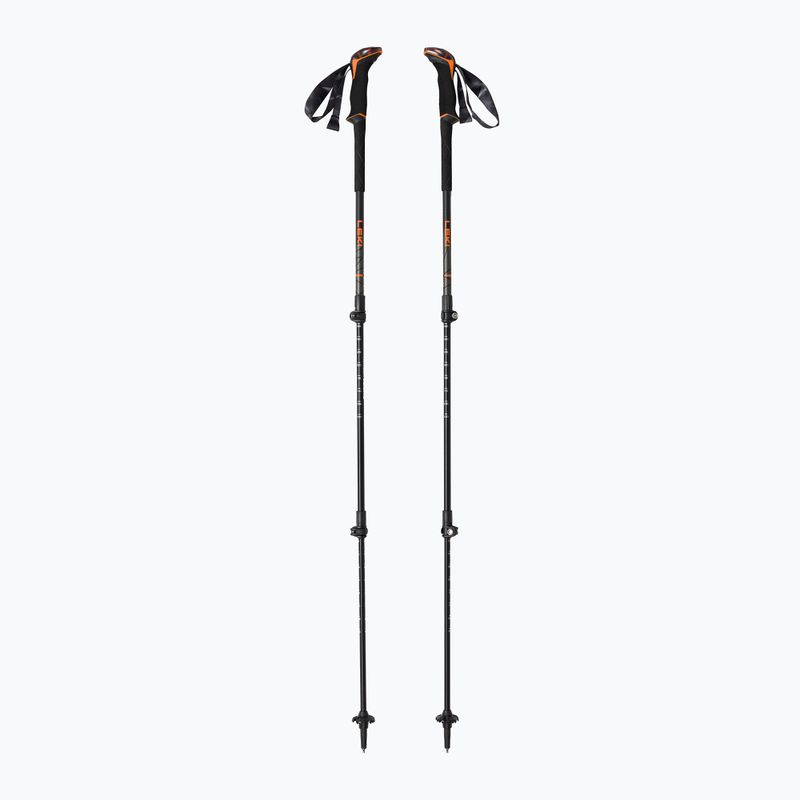 LEKI Makalu Lite trekking poles black-orange 65221082