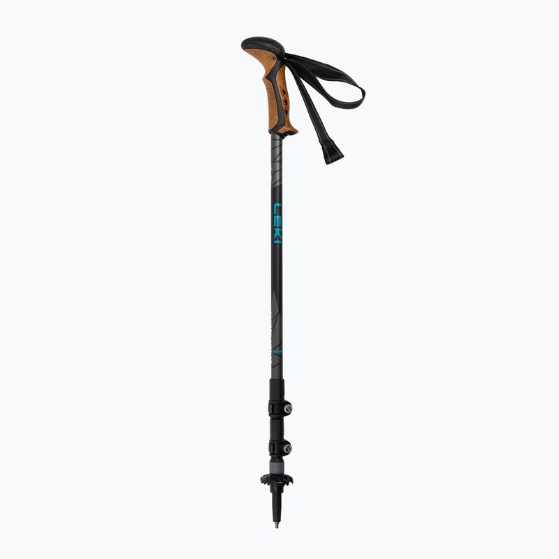 LEKI Khumbu Lite AS trekking poles black/petrol/dark anthracite 2