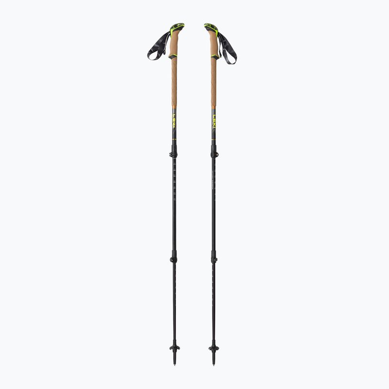 LEKI Sherpa trekking poles black and beige 65220282