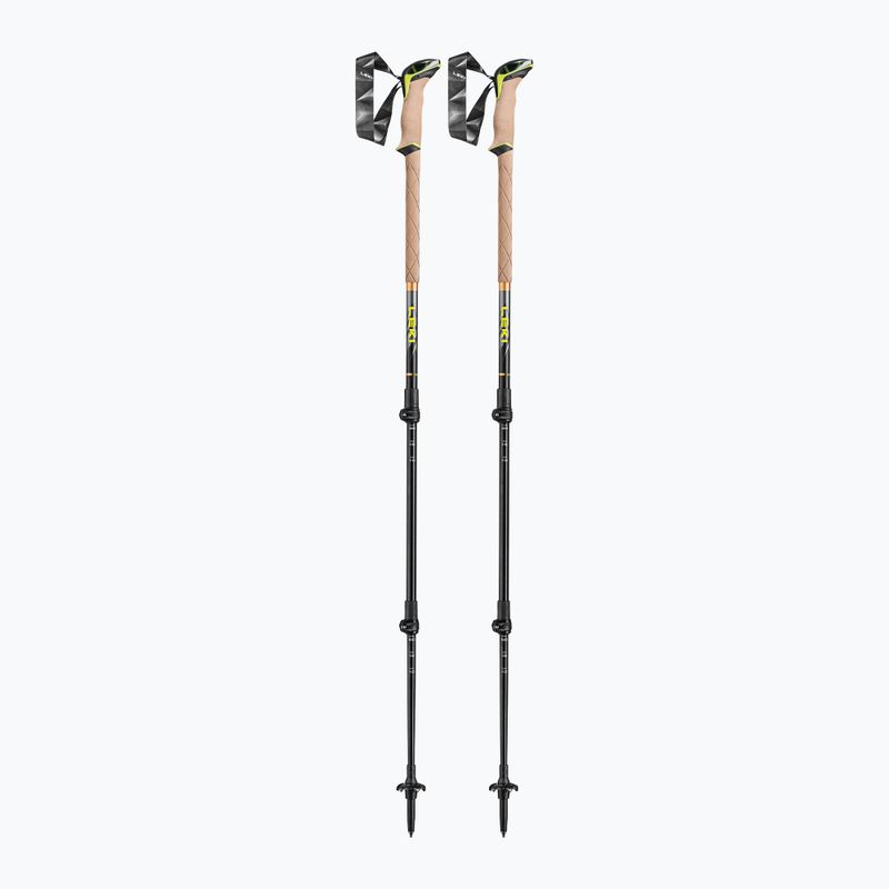 LEKI Sherpa trekking poles black and beige 65220282 6