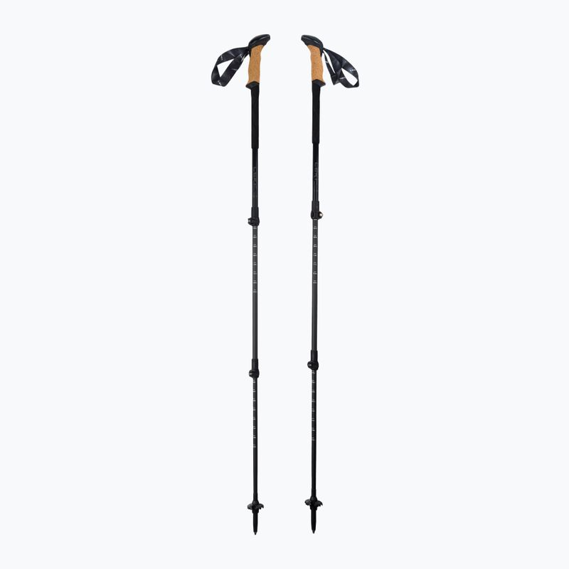 LEKI Black Series Carbon trekking poles black 65221601