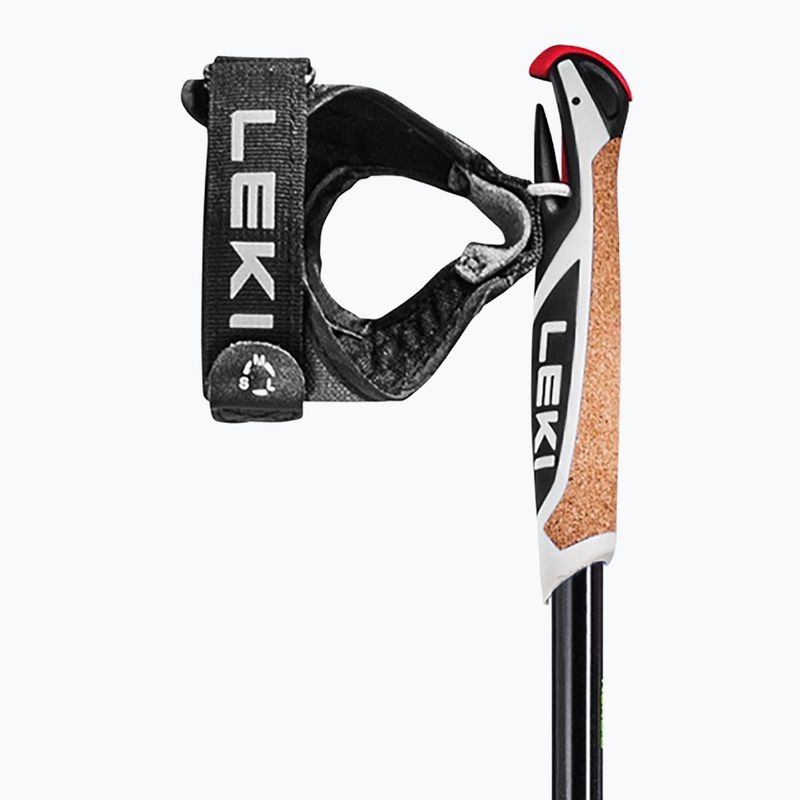 Cross-country ski poles LEKI XTA 5.5 black/white/neon yellow 3