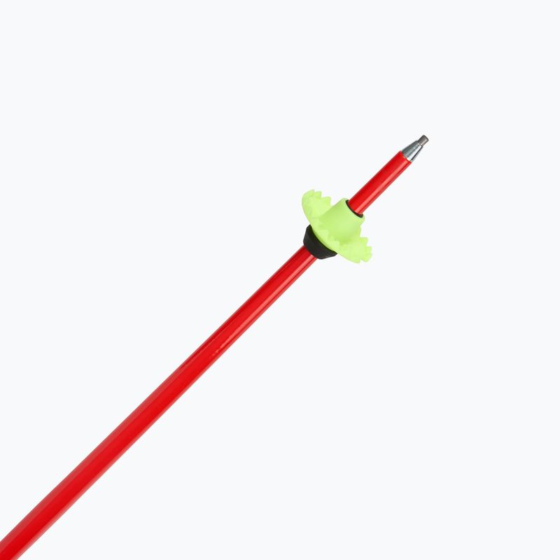 Ski poles LEKI WCR TBS SL 3D bright red/black/neon yellow 5