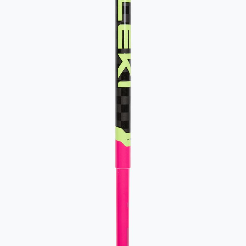 Ski poles LEKI Venom SL 3D neon pink/black/neon yellow 4