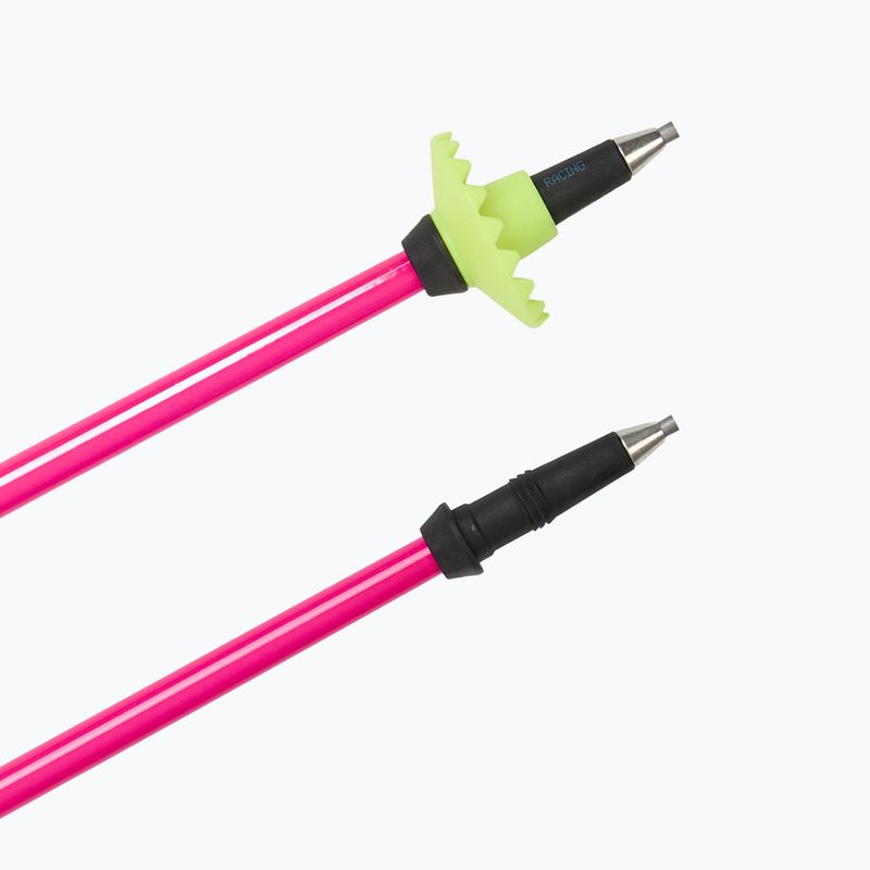 Ski poles LEKI Venom SL 3D neon pink/black/neon yellow 5