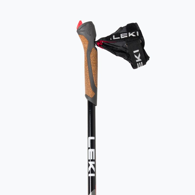 LEKI Spin nordic walking poles black and silver 65326161 2