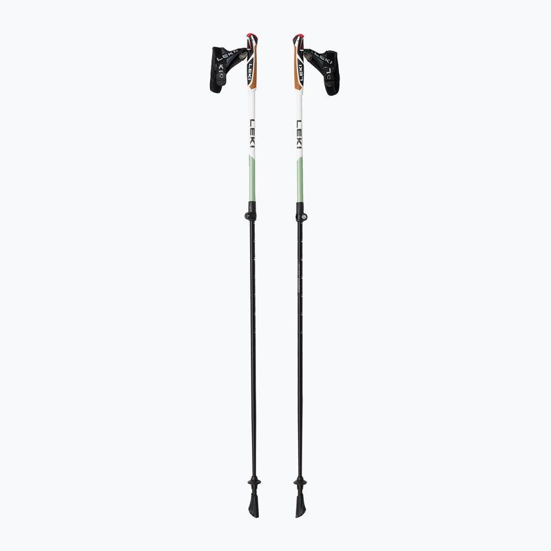 LEKI Spin Shark SL Nordic walking poles white and green 65326141