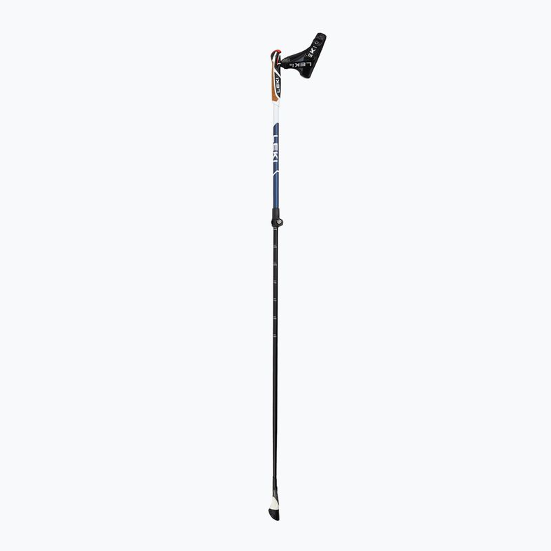LEKI Smart Supreme midnightblue dark metallic/darkblue/white Nordic walking poles 2