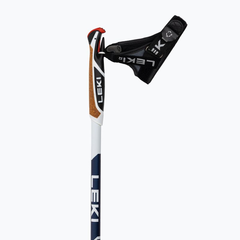 LEKI Smart Supreme midnightblue dark metallic/darkblue/white Nordic walking poles 3