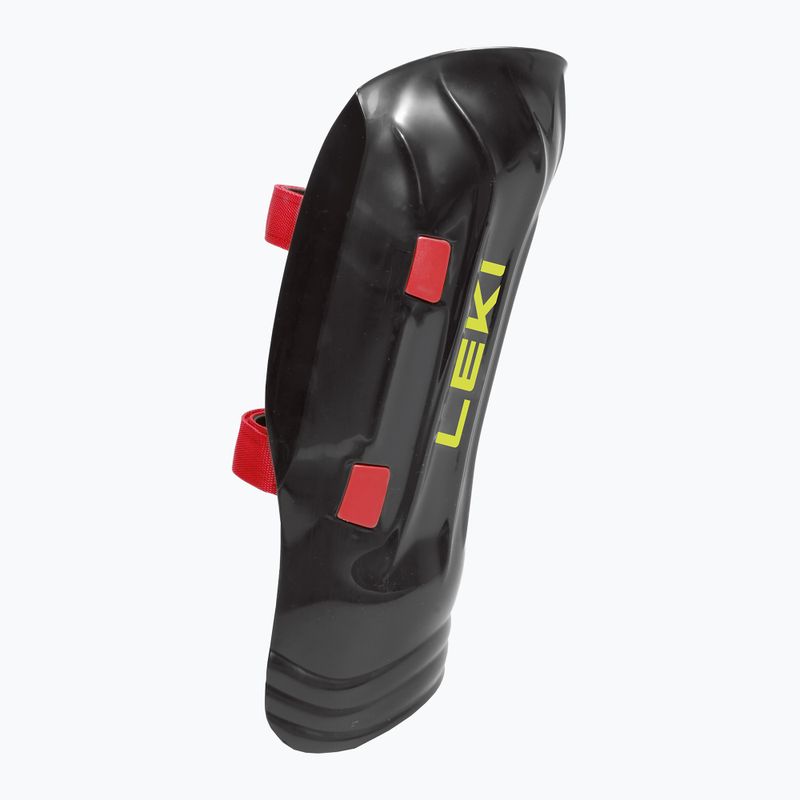 LEKI Worldcup Pro Junior children's shin guards black