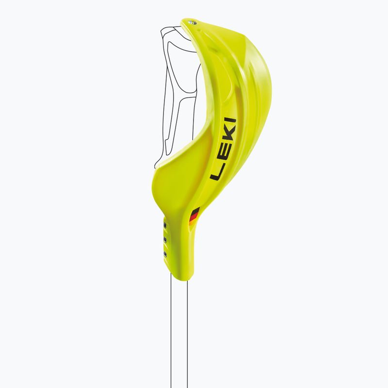 Pole protector LEKI Gate Guard Closed Worldcup neon yellow 2