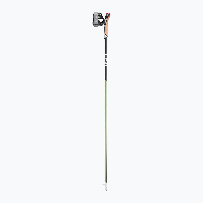 LEKI Flash Carbon Nordic walking poles black-green 65325602105