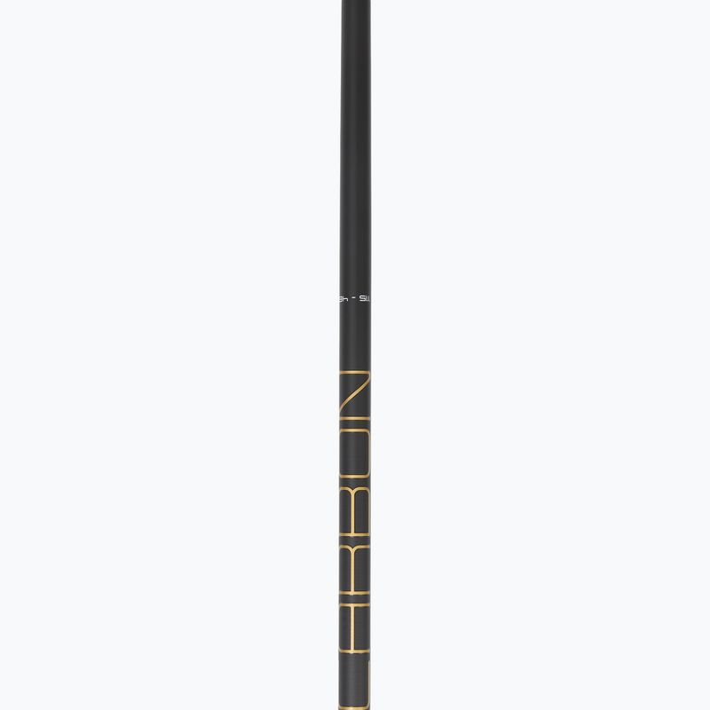 Women's ski poles LEKI Carbon 14 3D natural carbon/ white/ gold 4