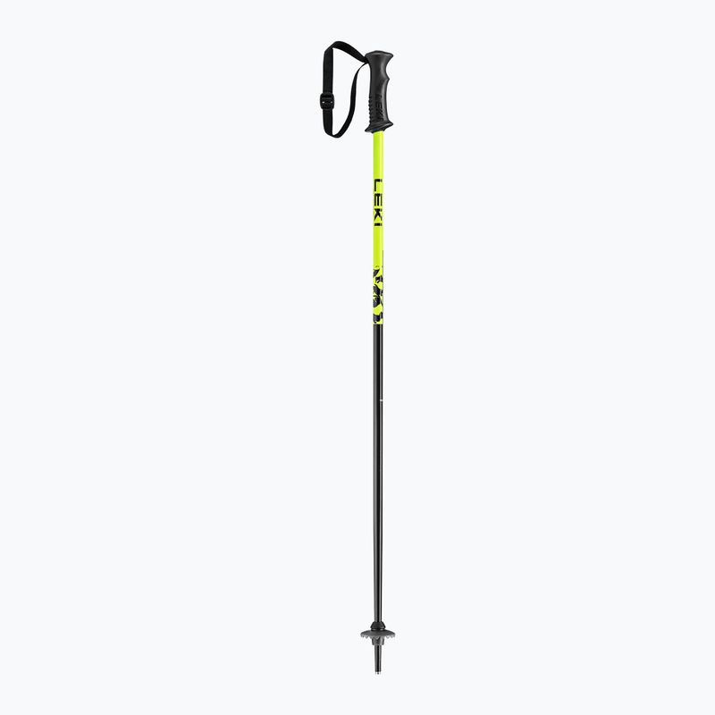 Children's ski poles LEKI Rider neon yellow/black 2