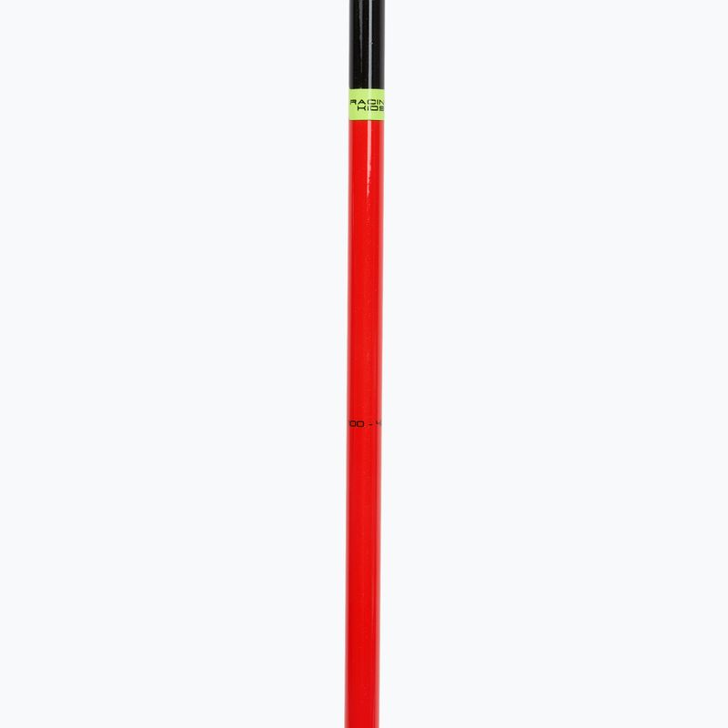 LEKI Racing bright red/ black/ neon yellow children's ski poles 4