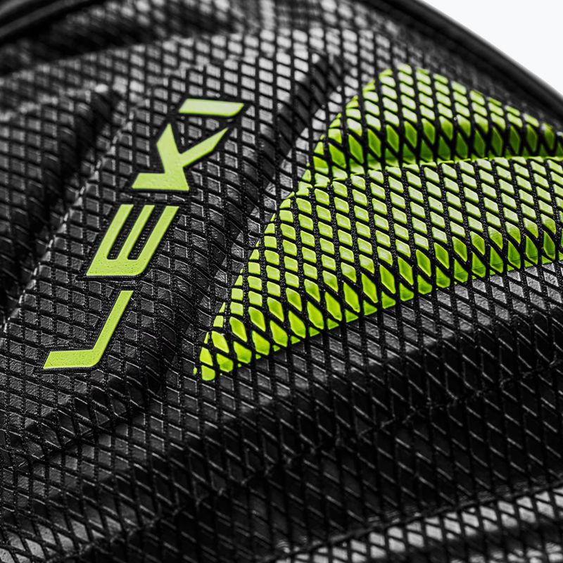 Children's ski gloves LEKI WCR C-Tech 3D Junior Mitt black/ice lemon 5