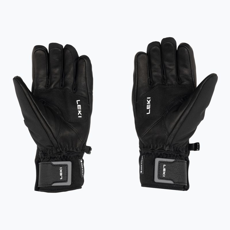 LEKI Men's Ski Gloves Falcon 3D black 2