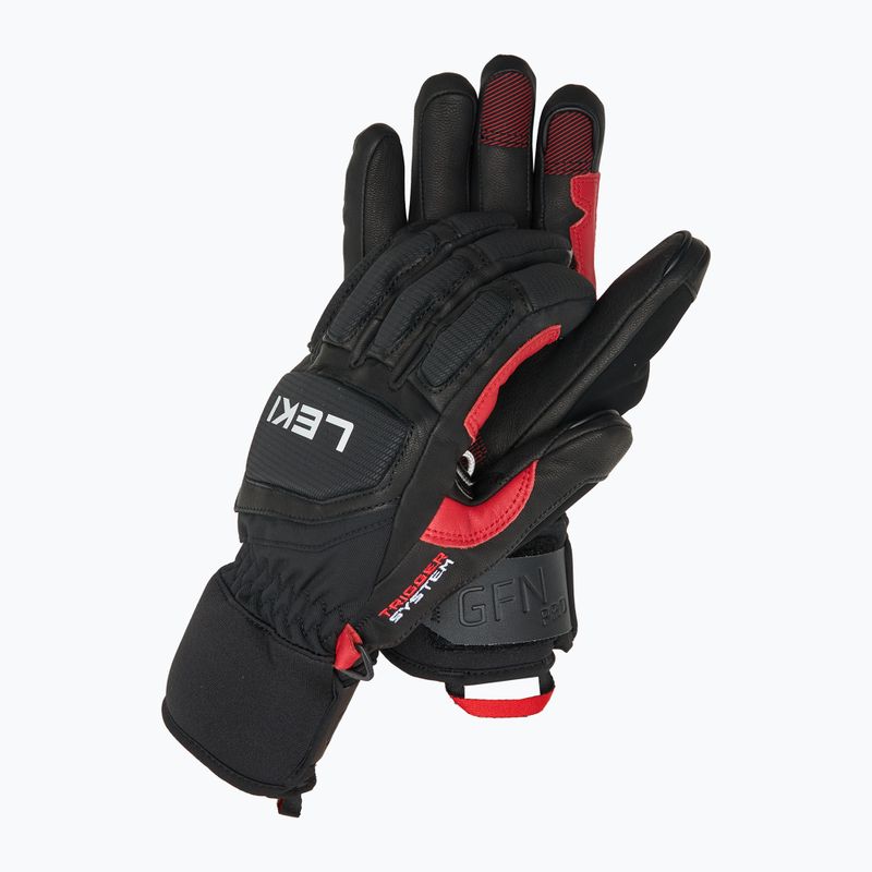 LEKI Griffin Pro 3D black/ red/ white men's ski glove