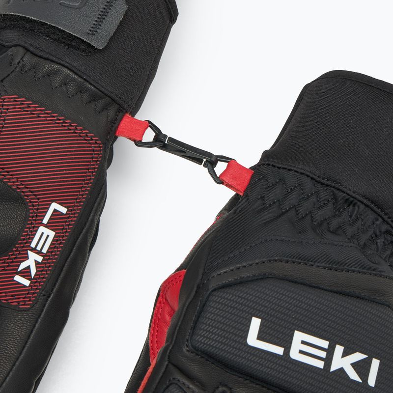 LEKI Griffin Pro 3D black/ red/ white men's ski glove 6