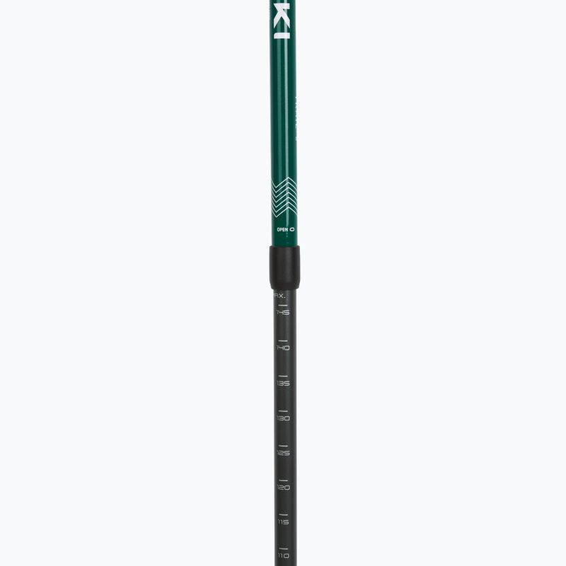 LEKI Trail green/white trekking poles 4