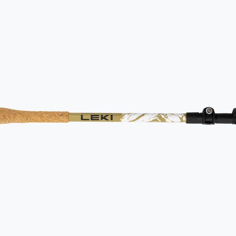 LEKI Cross Trail TA trekking poles white/goldbrown/black 5