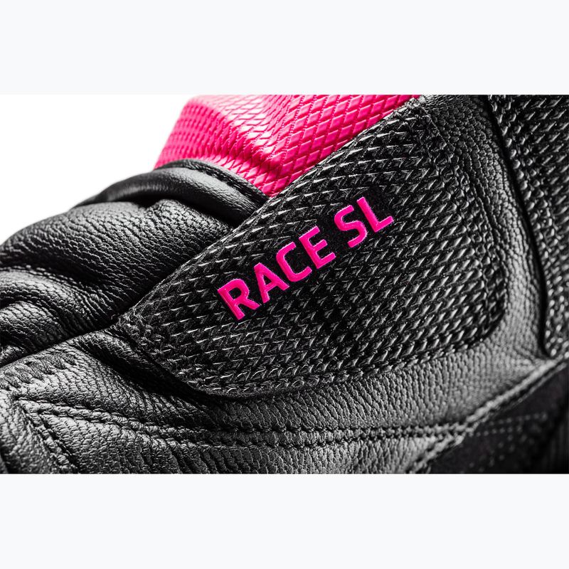 Women's Ski Gloves LEKI WCR Venom SL 3D black/pink 11