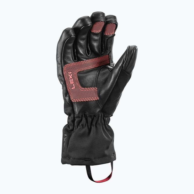 LEKI Griffin Base 3D women's ski glove black/ rose 2