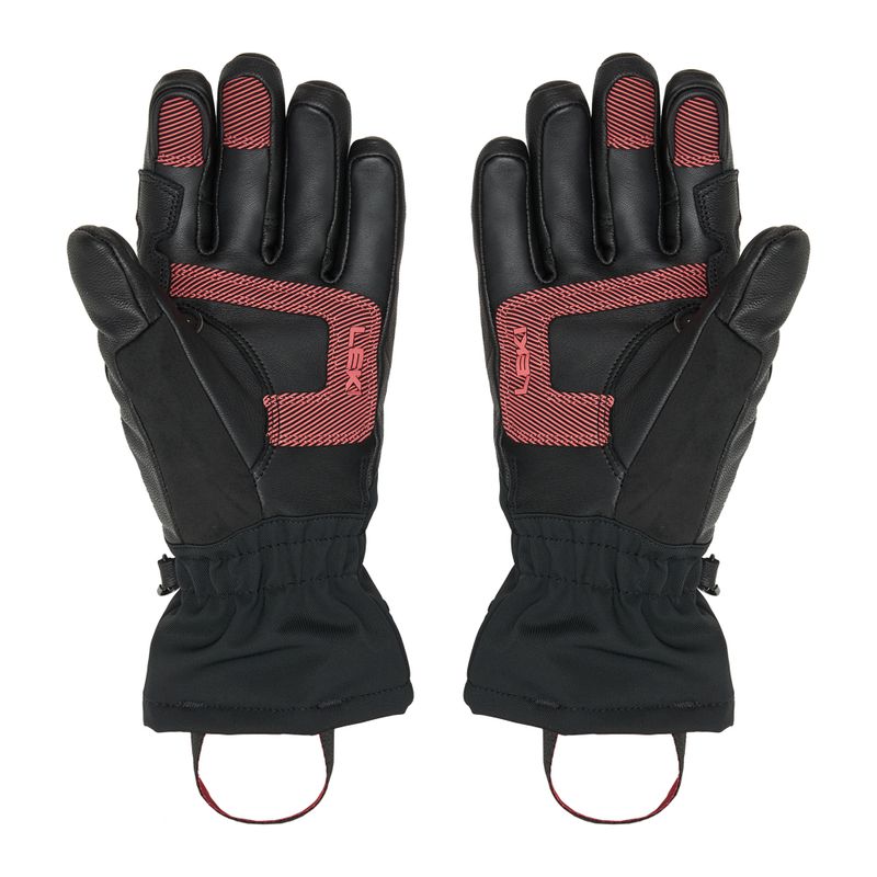 LEKI Griffin Base 3D women's ski glove black/ rose 2