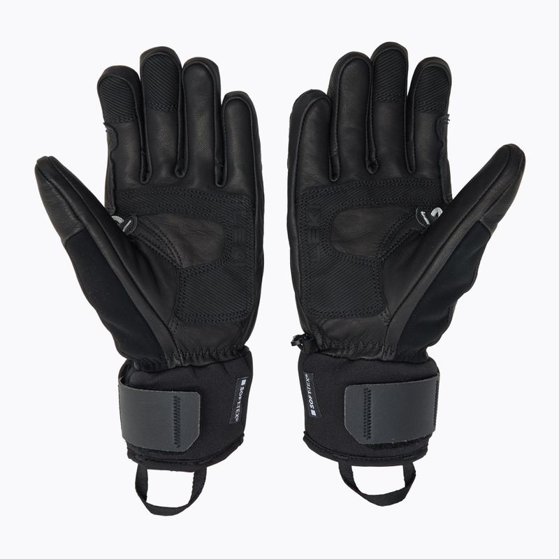 Men's Ski Gloves LEKI Hevon 3D black 2