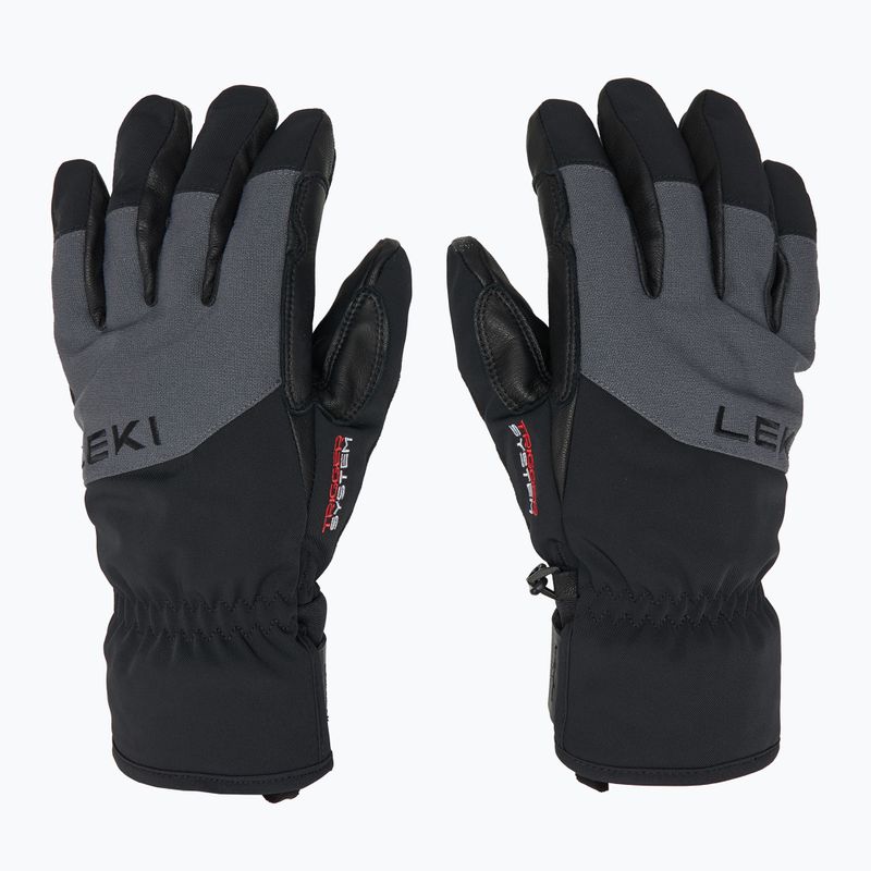 LEKI Pegas 3D GTX men's ski glove black/ graphite 3