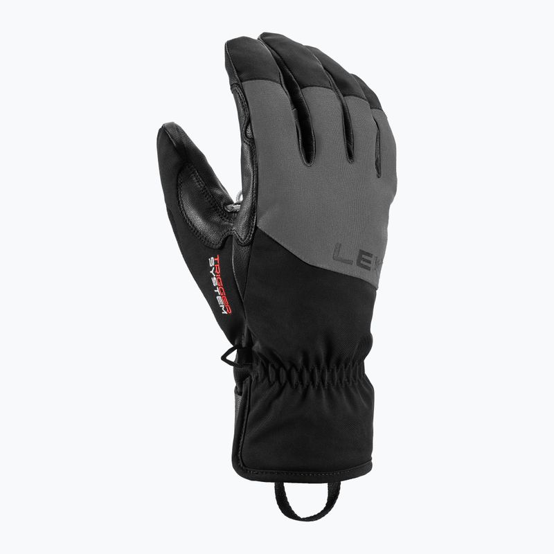 LEKI Pegas 3D GTX men's ski glove black/ graphite 7