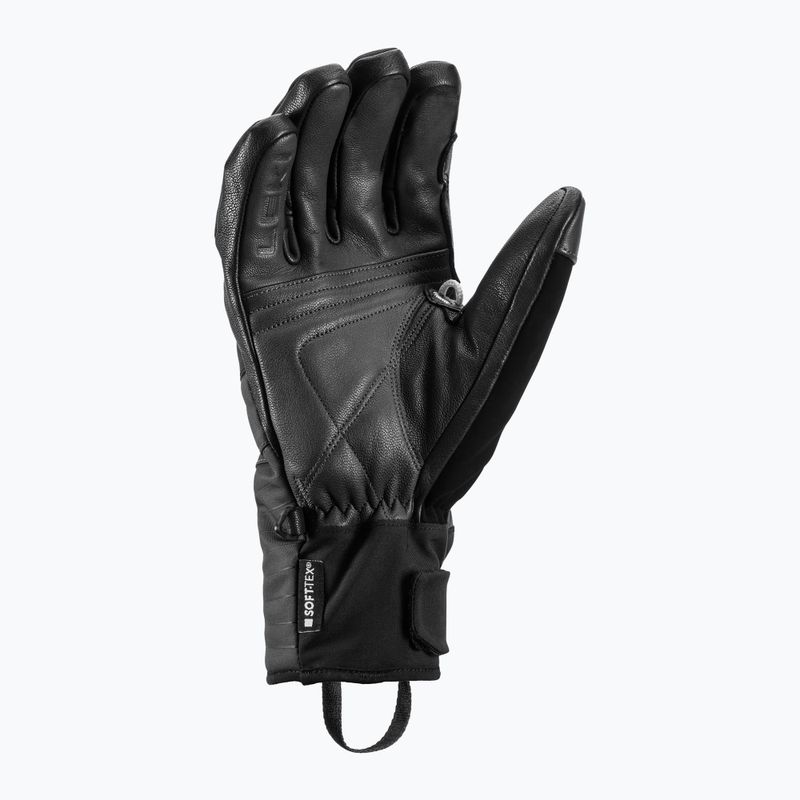 LEKI Men's Ski Gloves Sparrow 3D black/ graphite 2