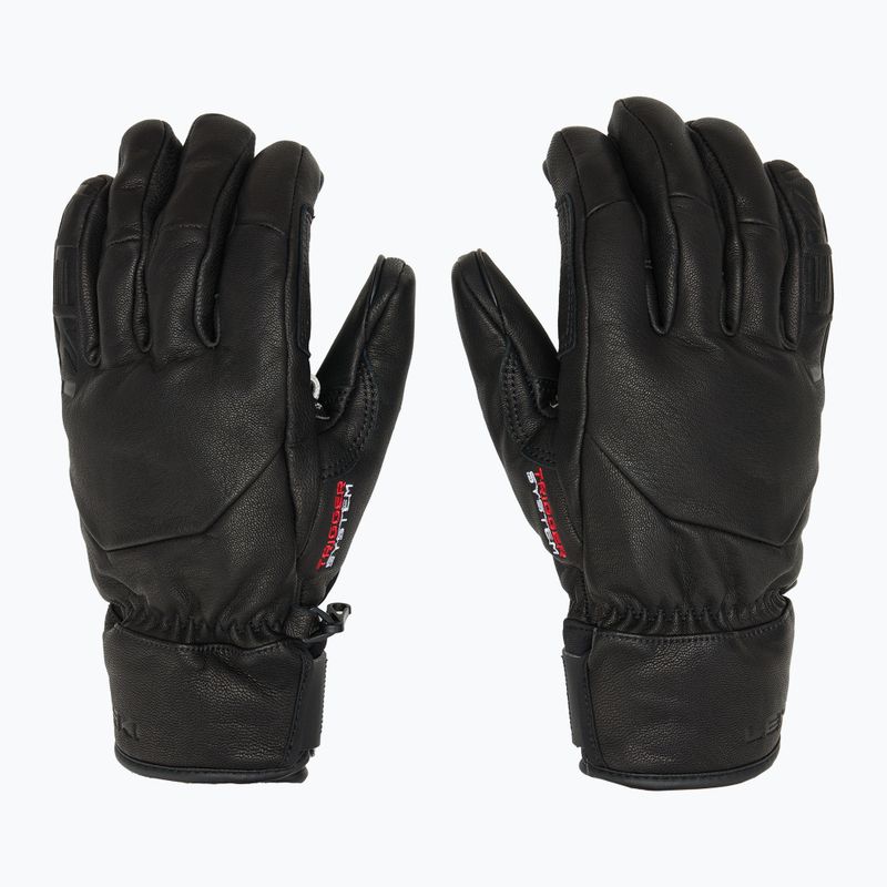 Men's Ski Gloves LEKI Hevon Prime 3D black 3
