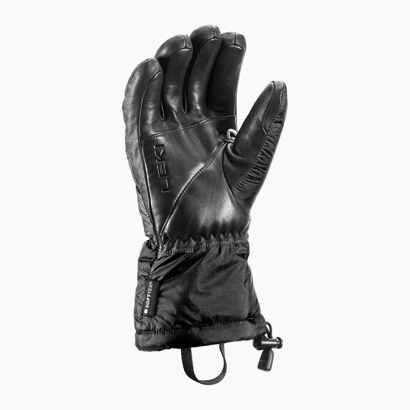 Women's ski gloves LEKI Glace 3D Women black 3